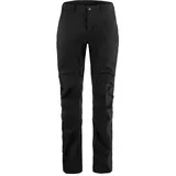 Fjällräven Abisko Hybrid Trail Trs W Regular Schwarz 44