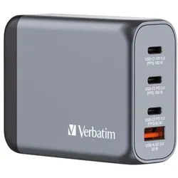 Verbatim USB-Ladegerät 4-in-1 mit GaN-Technologie 100 W
