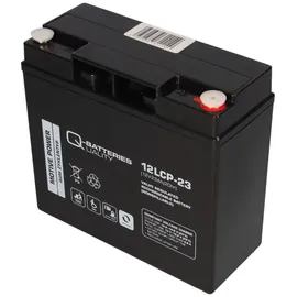 Q-Batteries Akku-Satz mit 5 Stück Q-Batteries 12V 23Ah für LuXXon Elektromobile