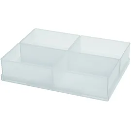 RAACO Facheinsatz f.Mod.C Typ A7-1 klar 4 Stk.