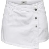 Only Jeansshorts Weiß L