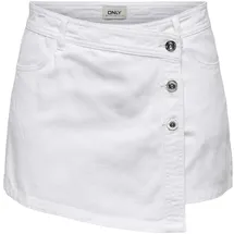 Only Jeansshorts Weiß L