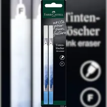 Faber-Castell Tintenlöscher Korrekturspitze F 2 Stücke