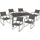 Garden Pleasure AVERNA Set 7-tlg. Grau