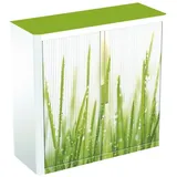 Paperflow easyOffice Rollladenschrank 110x104x41,5 cm grün