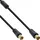 InLine 69401P Premium Antennenkabel Koax Stecker - Koax Buchse 1,0 m