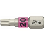 Wera Bit-Einsatz 1/4 TX 20 Länge 25 mm mit Farbleitsystem