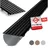 Inefa Laubfangstreifen-Set Dachrinnen Laubschutz 100 cm NW 100-150 Schwarz
