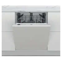 Whirlpool WRIC 3C34 PE Einbau-Geschirrspüler (vollintegrierbar, 600 mm, Silber)