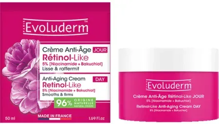 Evoluderm Anti-Age Tagescreme Retinol-Like Tiegel 50ml