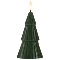 Star Trading Flamme Grany LED-Kerze 15 cm grün