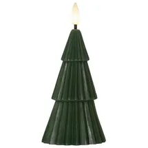 Star Trading Flamme Grany LED-Kerze 15 cm grün