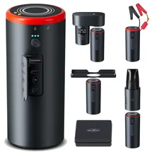 Reflexion Auto Starthilfe Powerbank 15000mAh Kompressor Staubsauger