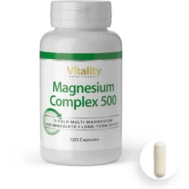 Vitality Nutritionals Magnesium 500 Komplex Kapseln 120 St.