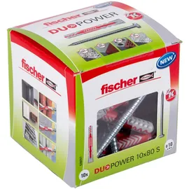 Fischer Dübel DuoPower 10 x 80 mm 10 Stück