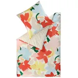 Esprit Satin-Bettwäsche-Set "Rita" in Bunt | Gr.: 135x200 cm