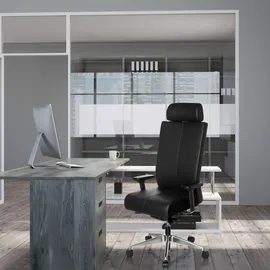 HJH Office Pro-Tec XXL Leder schwarz