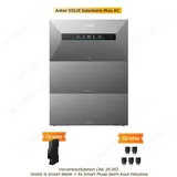 Anker Balkonkraftwerk Anker SOLIX Solarbank MAX AC 7kWh erweiterbar bis 42kWh, (integrierter 3680W Notstromfunktion, mit 1x/2x/3x/4x/5x Anker SOLIX BP7000 Erweiterungsakkus (optional)