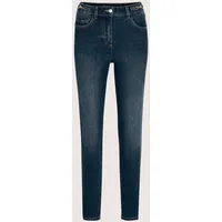 Madeleine Lange Slim Fit Stretch-Jeans in darkblue | Gr.: 48