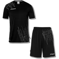 Uhlsport Score 26 Set Trikot+Shorts Herren 222 schwarz/weiß S