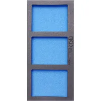 BGS Werkstattwageneinlage 1/3 Metall 408 x 189 x 32 mm blau leer: 3 Ablagefächer