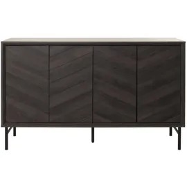 Mendler HWC-M50 Sideboard 94 x 151 x 40 cm Dunkelgrau