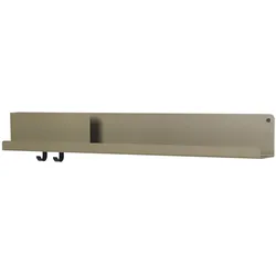 Muuto - Folded Shelves 96 x 13 cm, oliv