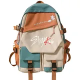 Stray Kids Rucksack Schulranzen Modische Schulrucksäcke Leichte wasserdichte Tagesrucksäcke Rucksack mit großem Fassungsvermögen Campingrucksack Multifunktionale Stylische Bunte Rucksäcke