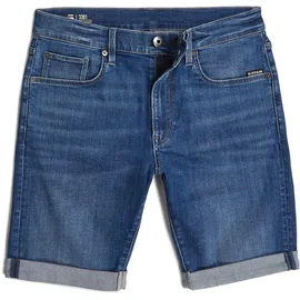 G-Star 3301 Slim Denim Shorts - Mittelblau - Herren, Gr. 34