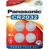 Panasonic Lithium CR2032 4er Blister