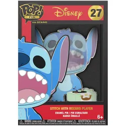 Funko - POP! - Disney - POP! Pin Stitch With Record Player