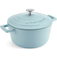 Master Class Kasserolle Topf MasterClass Aluminiumguss, 2,5 Liter, rund,