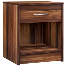 CASARIA Nachtschrank Hamburg 40 x 50 x 35 cm Braun