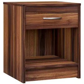 CASARIA Nachtschrank Hamburg 40 x 50 x 35 cm Braun