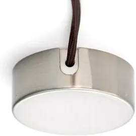 ORION LIGHTSTYLE Verteilerdose Metall, Ø 70 mm Nickel matt