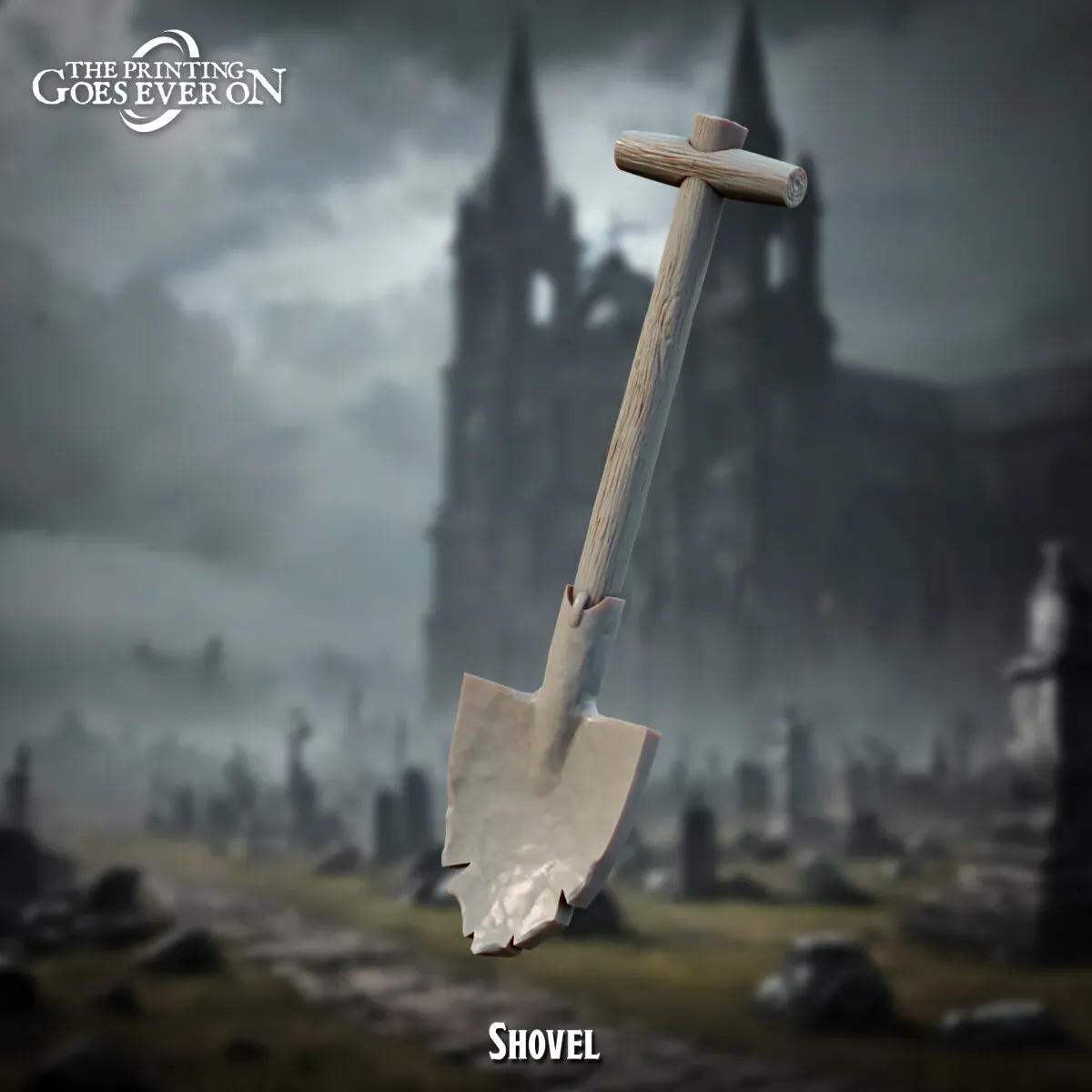 Shovel aus Hunt Beyond the Grave von The Printing Goes Ever On