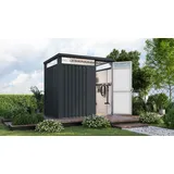 Karibu Metallgerätehaus Osten 1,5 anthrazit