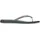 Crocs Miami Jelly Damen-Flip, runde Zehenpartie, Carbon-Gelee, Größe 37