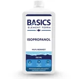 Basics Element Terra Isopropanol 99,9% 750ml | IPA 2-Propanol Reinigungsalkohol | Rückstandsfrei & schnelltrocknend | Elektronikreiniger & Entfetter für Elektronik, 3D-Drucker, Werkstatt & Haushalt