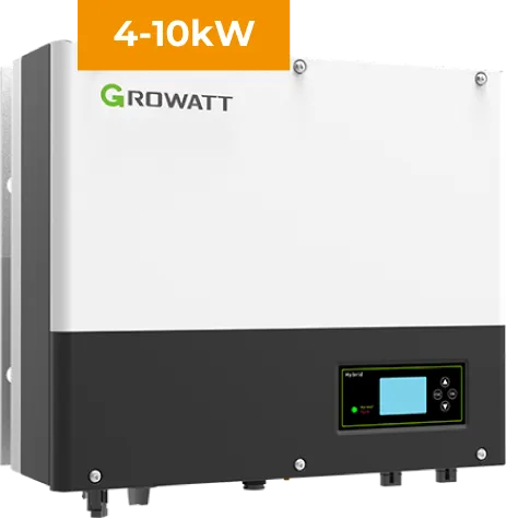 Growatt Dreiphasen-Wechselstrom-Wechselrichter mit HV-Batterie