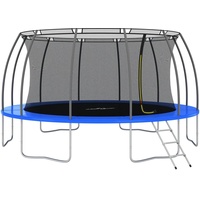 vidaXL Trampolin-Set Rund 488x90 cm 150 kg