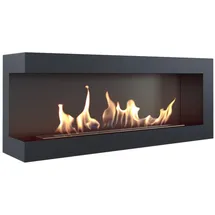 Kratki Wandkamin DELTA schwarz