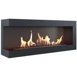 Kratki Wandkamin DELTA schwarz