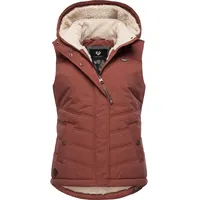 Ragwear Steppweste "Hesty", Damen, Gr. S (36), orange (terra), Außenmaterial: 100% Polyester. Innenfutter: 100% Polyester.