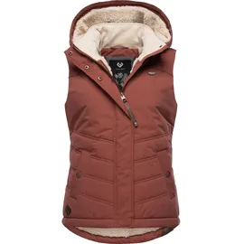 Ragwear Steppweste "Hesty", Damen, Gr. S (36), orange (terra), Außenmaterial: 100% Polyester. Innenfutter: 100% Polyester.