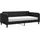 vidaXL Tagesbett mit Matratze 90 x 200 cm schwarz