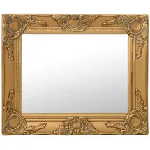 furnicato Wandspiegel 50 x 40 cm Gold