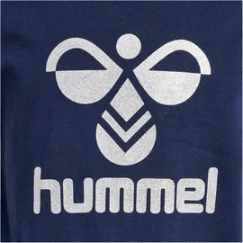 hummel hmlFLOWY Kleid Mädchen 1009 - black iris 134