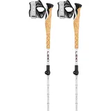 Leki Cross Trail FX Superlite Compact Trekkingstöcke black/dark anthracite/frozen yellow (65426851)