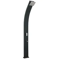 Steinbach Solardusche Slim Line Deluxe schwarz